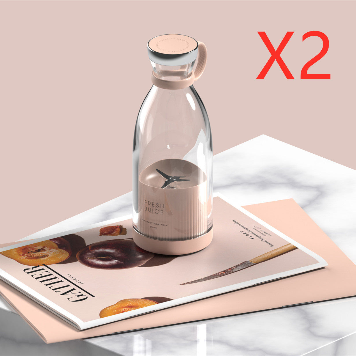 350ML Electric Juicer Blender Mixer USB